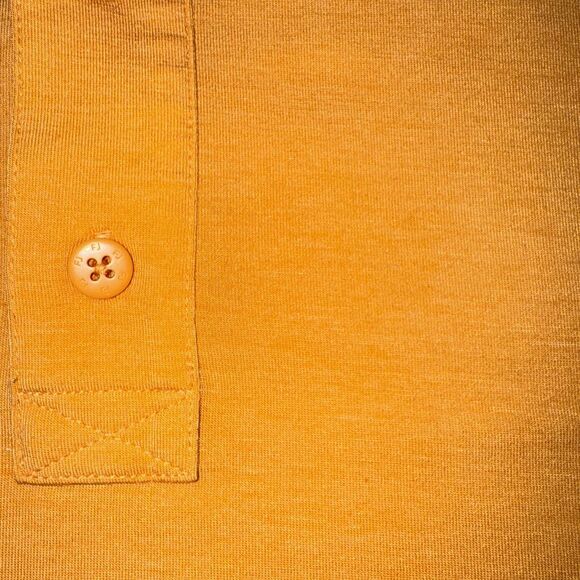 Footjoy Men's Athletic Fit Solid Pocket Golf Polo Shirt Size XL Peach EUC - Picture 9 of 11